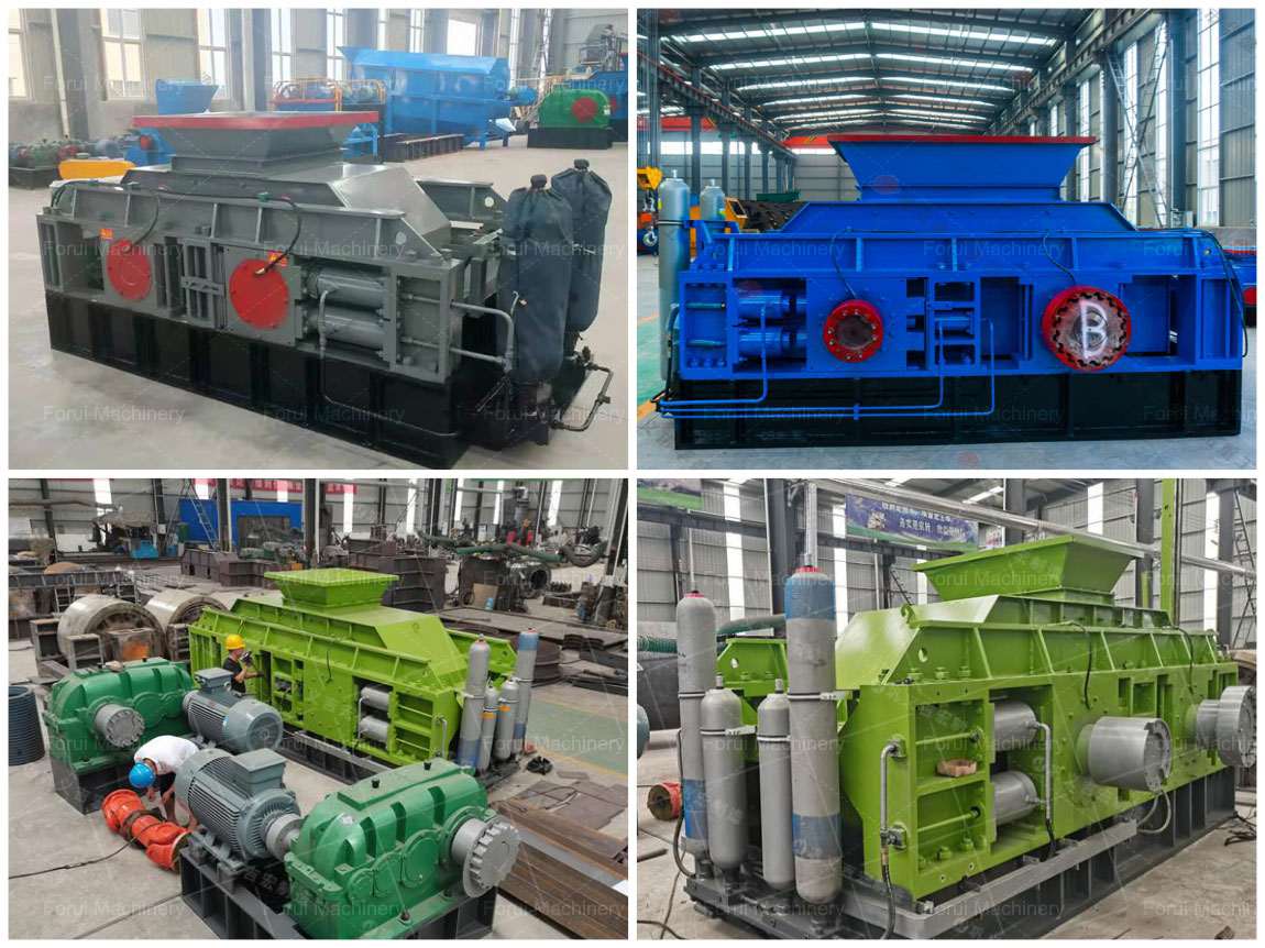Double roll Crusher with Hydraulical Protection Device(Hydraulic cylinder)